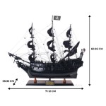 T305 Black Pearl Pirate Ship Medium 